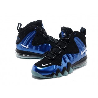 Nike Barkley Posite Max Chaussures De Basket-Ball Pour Homme Noir/Bleu