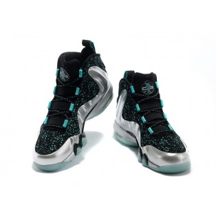 Nike Barkley Posite Max Chaussures De Boutique Basket-Ball Pour Homme Argent/Vert 555097-040