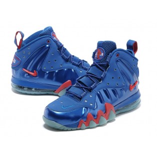 Nike Barkley Posite Max Chaussures De Boutique Basket-Ball Pour Homme Bleu/Rouge 555097-300