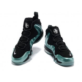 Nike Barkley Posite Max Chaussures De Boutique Basket-Ball Pour Homme Noir/Bleu 555097-301