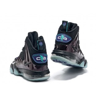 Nike Barkley Posite Max Chaussures De Boutique Basket-Ball Pour Homme Noir/Brun 555097-003