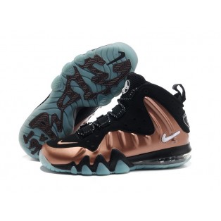 Nike Barkley Posite Max Chaussures De Boutique Basket-Ball Pour Homme Noir/Brun/Bleu
