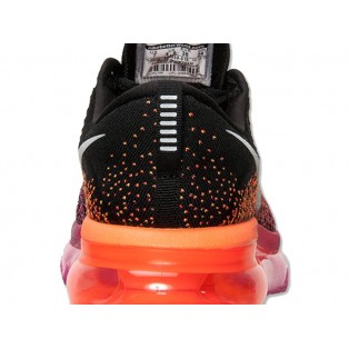 Nike Flyknit Air Max GS Chaussures Running POur Femme Black Bright Magenta 620659-015