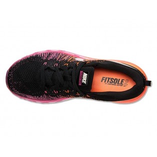 Nike Flyknit Air Max GS Chaussures Running POur Femme Black Bright Magenta 620659-015