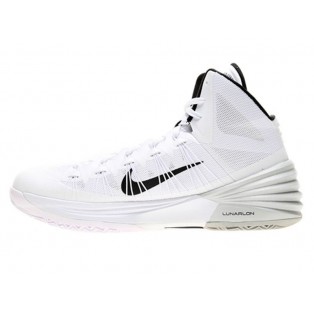 Nike Hyperdunk 2013 Chaussures de Basket_Ball Pour Homme Blanc/Noir