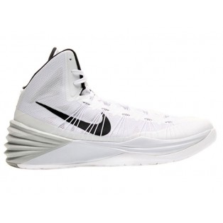 Nike Hyperdunk 2013 Chaussures de Basket_Ball Pour Homme Blanc/Noir