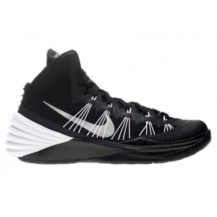 Nike Hyperdunk 2013 Chaussures de Basket_Ball Pour Homme Noir/Blanc 584433-001