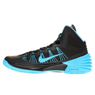 Nike Hyperdunk 2013 Chaussures de Basket_Ball Pour Homme Noir/Bleu 599537-004