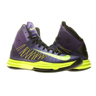 Nike Hyperdunk 2013 Chaussures de Basket_Ball Pour Homme Pourpre/Abricot 524934-500