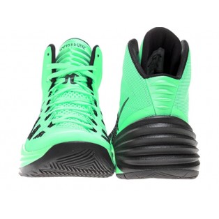 Nike Hyperdunk 2013 Chaussures de Basket_Ball Pour Homme Vert/Noir 599537-302