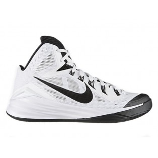 Nike Hyperdunk 2014 Chaussures de Basket_Ball Pour Homme Blanc/Noir 653640-100