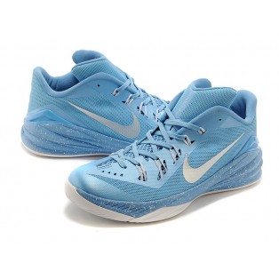 Nike HyperDunk 2014 Chaussures De BasketBall Nouvelle Pour Homme Bleu Argent 653640-ID1