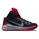 Nike Hyperdunk 2014 Chaussures Nike BasketBall Nouvelle Pour Homme Noir Gris/Rouge