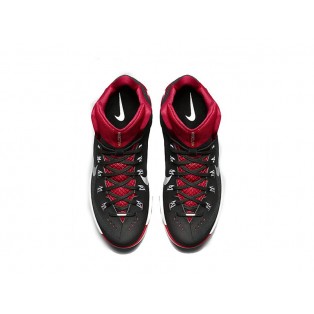 Nike Hyperdunk 2014 Chaussures Nike BasketBall Nouvelle Pour Homme Noir Gris/Rouge