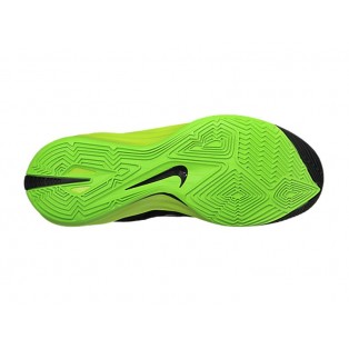 Nike Hyperdunk 2014 Chaussures Nike BasketBall Nouvelle Pour Homme Noir Vert Jaune 653640-007