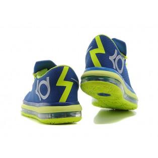 Nike KD 6/VI Elite Chaussure de Basket-ball Nouvelle Site Officiel pour Homme Bleu Vert 642838-002