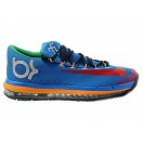 Nike KD 6/VI Elite Chaussure de Basket-ball Nouvelle Site Officiel pour Homme Blue Red 642838-001