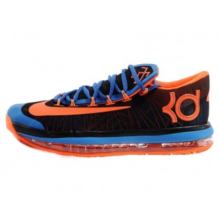 Nike KD 6/VI Elite Chaussure de Basket-ball Nouvelle Site Officiel pour Homme Noir Bleu 642838-301