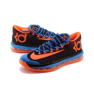 Nike KD 6/VI Elite Chaussure de Basket-ball Nouvelle Site Officiel pour Homme Noir Bleu 642838-301