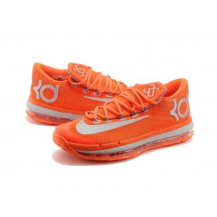 Nike KD 6/VI Elite Chaussure de Basket-ball Nouvelle Site Officiel pour Homme Orange 642838-302