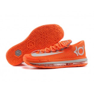 Nike KD 6/VI Elite Chaussure de Basket-ball Nouvelle Site Officiel pour Homme Orange 642838-302