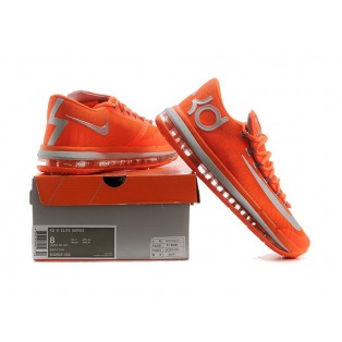 Nike KD 6/VI Elite Chaussure de Basket-ball Nouvelle Site Officiel pour Homme Orange 642838-302