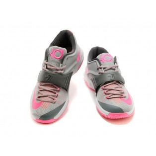 Nike KD 7/VII Calm Before The Storm Chaussure de Basket-ball Nouvelle pour Homme Gris Rouge