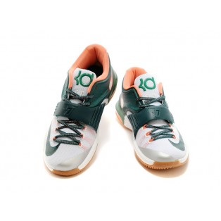 Nike KD 7/VII Hyper Jade Chaussure de Basket-ball Nouvelle pour Homme Noir Vert 653996-300