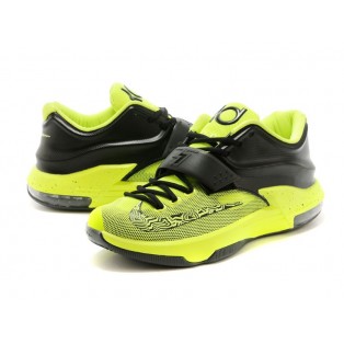 Nike KD 7/VII iD Chaussure de Basket-ball Nouvelle pour Homme Vert Noir