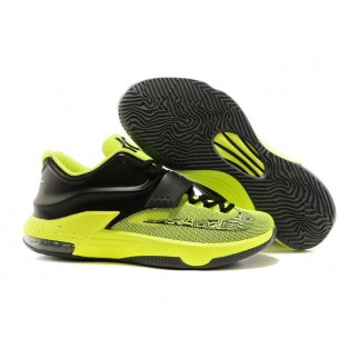 Nike KD 7/VII iD Chaussure de Basket-ball Nouvelle pour Homme Vert Noir