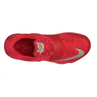 Nike KD VII/7 Action Chaussures Nike Baskets Nouvelle Pour Homme Rouge/Metallic Argent 653996-660