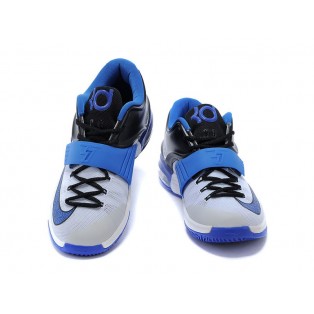 Nike KD VII/7 ID Chaussures de Basket_Ball Pour Homme Bleu/Blanc 653996-iD38