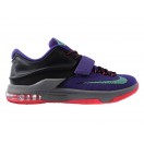 Nike KD VII/7 ID Chaussures de Basket_Ball Pour Homme Gris/Violet 653996-iD36