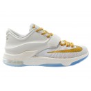 Nike KD7/KD VII iD Chaussure de Basket-ball Nouvelle pour Homme Blanc