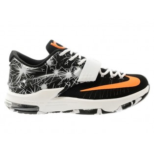 Nike KD7/KD VII iD Chaussure de Basket-ball Nouvelle pour Homme Noir Blanc