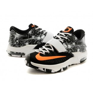 Nike KD7/KD VII iD Chaussure de Basket-ball Nouvelle pour Homme Noir Blanc