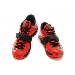 Nike KD7/KD VII iD Chaussure de Basket-ball Nouvelle pour Homme Rouge Noir