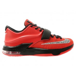 Nike KD7/KD VII iD Chaussure de Basket-ball Nouvelle pour Homme Rouge Noir
