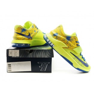 Nike KD7/KD VII iD Chaussure de Basket-ball Nouvelle pour Homme Vert