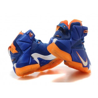 Nike Lebron 12/XII - Chaussures Nike Baskets Nouvelle Pour Homme Bleu/Jaune 684493-012