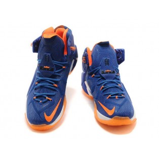 Nike Lebron 12/XII - Chaussures Nike Baskets Nouvelle Pour Homme Bleu/Jaune 684493-012