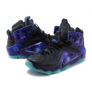 Nike Lebron 12/XII - Chaussures Nike Baskets Nouvelle Pour Homme Bleu/Noir 684493-604