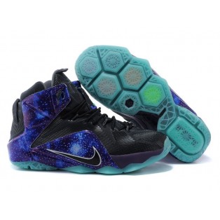 Nike Lebron 12/XII - Chaussures Nike Baskets Nouvelle Pour Homme Bleu/Noir 684493-604