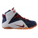 Nike Lebron 12/XII - Chaussures Nike Baskets Nouvelle Pour Homme Deep Blue/Rouge 684493-608