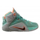 Nike Lebron 12/XII - Chaussures Nike Baskets Nouvelle Pour Homme Gris/Noir 684593-301