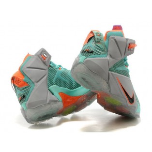 Nike Lebron 12/XII - Chaussures Nike Baskets Nouvelle Pour Homme Gris/Noir 684593-301