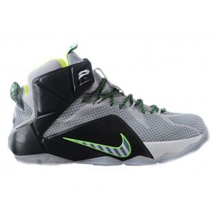 Nike Lebron 12/XII - Chaussures Nike Baskets Nouvelle Pour Homme Gris/Noir 685181-007