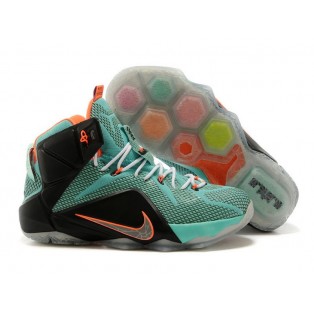 Nike Lebron 12/XII - Chaussures Nike Baskets Nouvelle Pour Homme Janvier Noir 684493-001