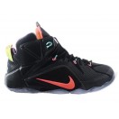 Nike Lebron 12/XII - Chaussures Nike Baskets Nouvelle Pour Homme Noir/Rouge 684493-ID1