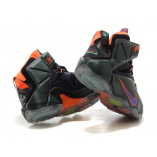 Nike Lebron 12/XII - Chaussures Nike Baskets Nouvelle Pour Homme Rouge/Pourpre 684493-003
